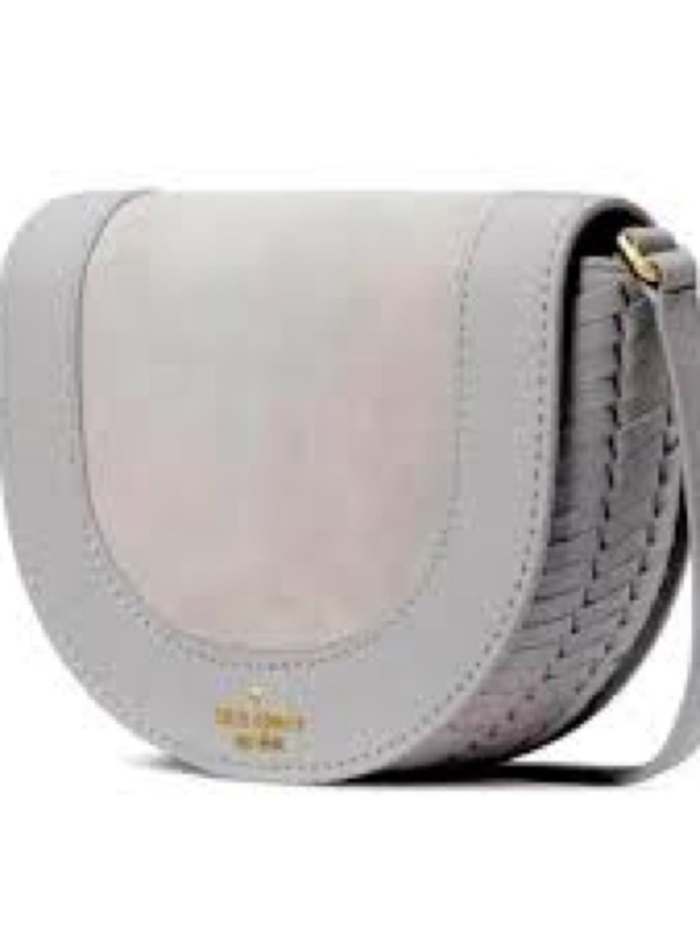 NWT Kate Spade ♠️ New York Luna Crescent Silhouette Leather/Suede crossbody $379 - Picture 5 of 14